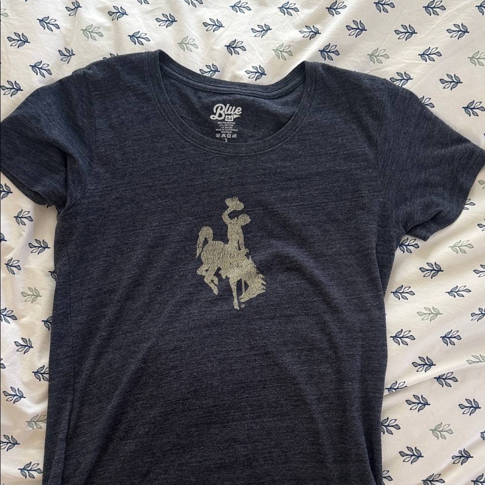 Jackson Hole, Blue 84 Navy Cowboy Graphic Tee